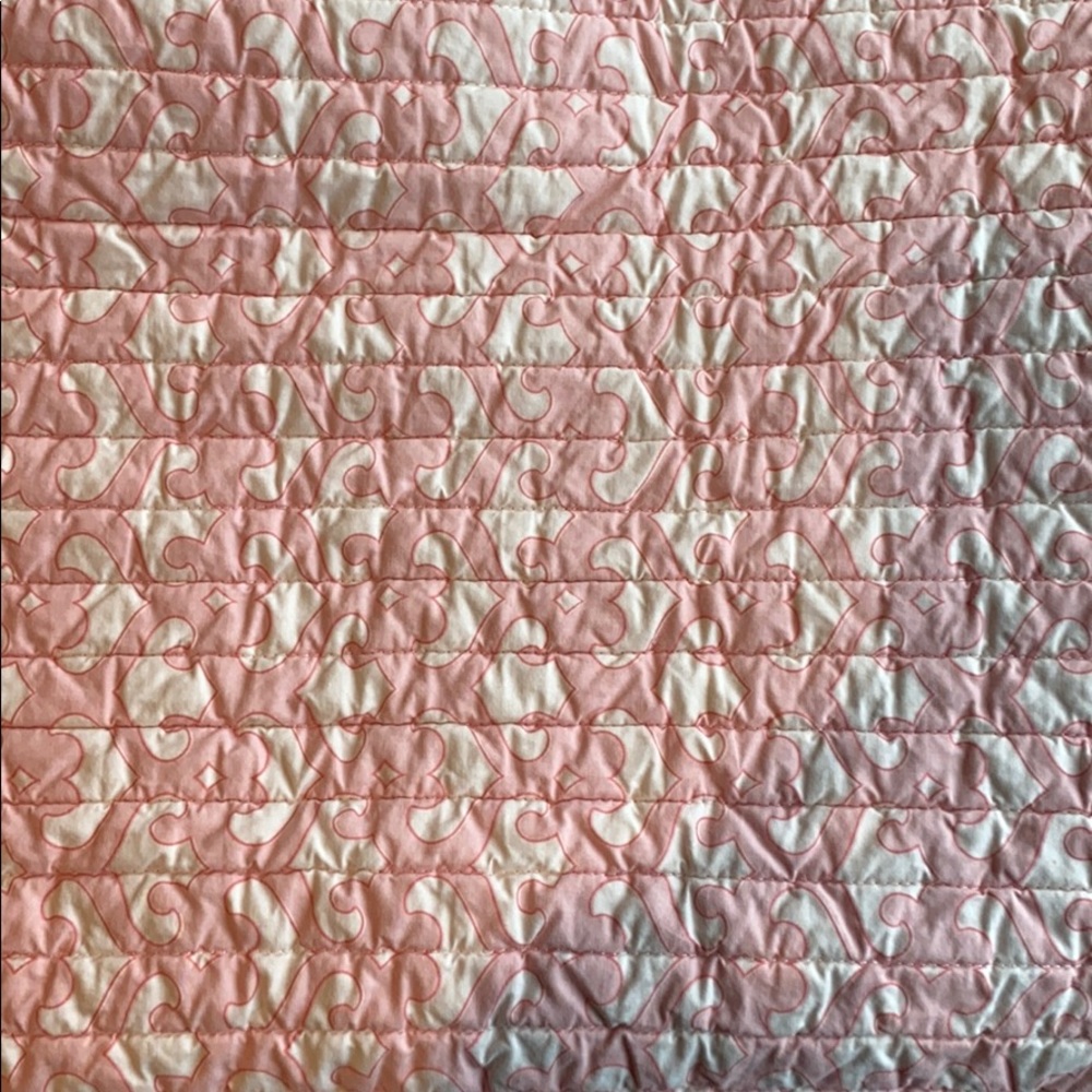 Dwell Studios Childrens Blanket PlayMat Pink White - Picture 6 of 9